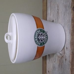 Starbucks Cookie/Coffee Ceramic Canister/Jar